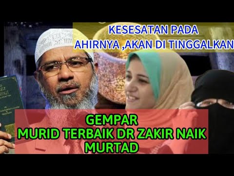 MURID TERBAIK DR.ZAKIR NAIK DI INDONESIA MURTAD PERCAYA YESUS KRN GURUNYA TAK MAMPU MENJAWAB ...