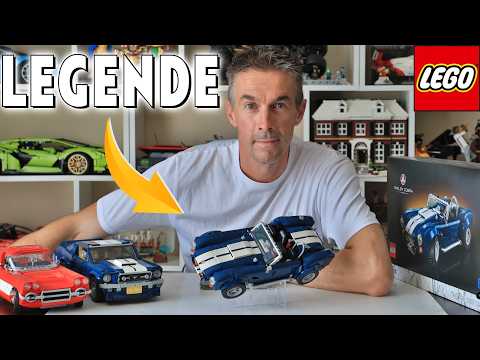 Vidéo LEGO Icons 10357 : Shelby Cobra 427 S/C