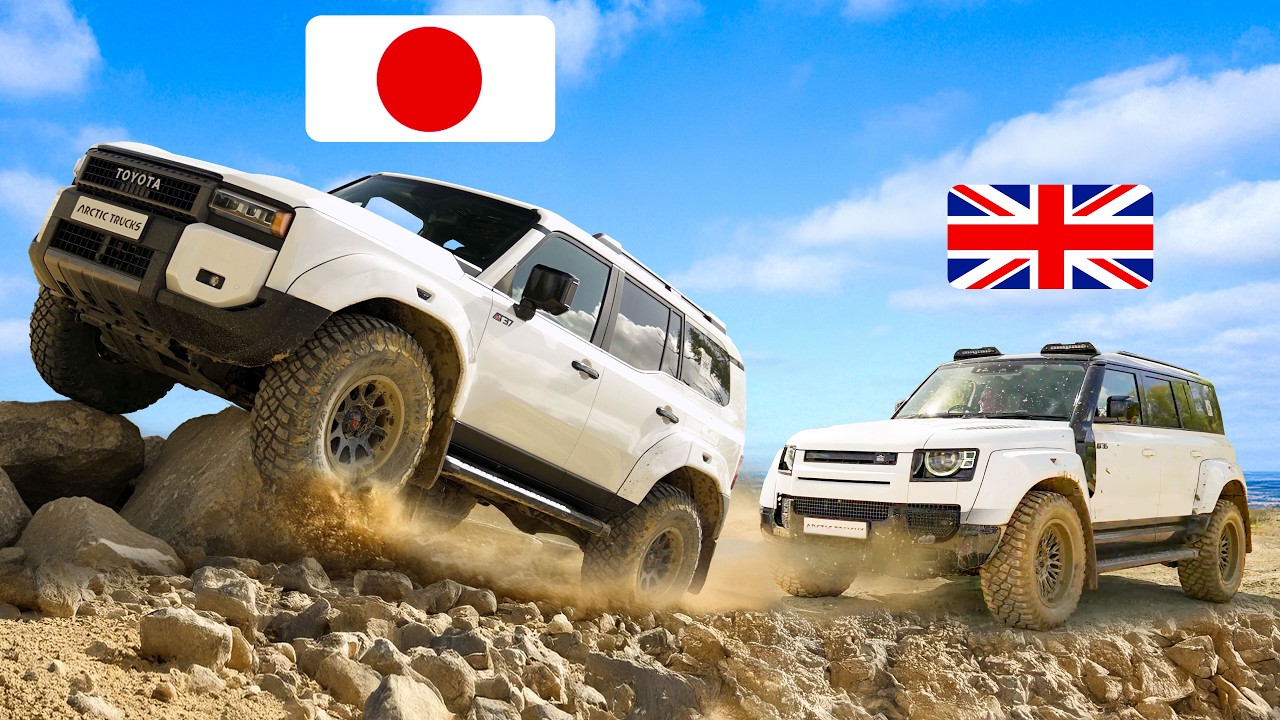 I off-roaded these £100k 4X4s until they got stuck!