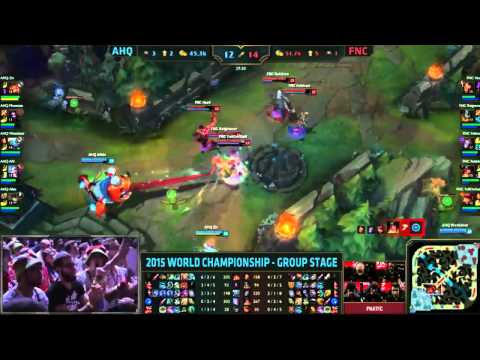#18 AHQ vs FNC Highlights - ahq e-Sports Club vs Fnatic 03/10/2015