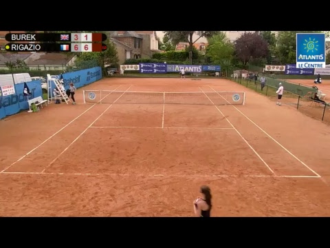 BUREK Mila (GBR) VS RIGAZIO Elisa (FRA) - Court 12