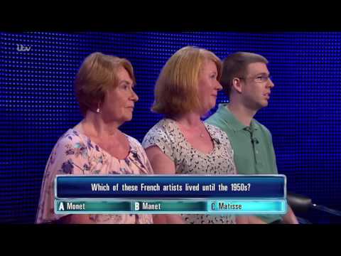 Martin Gets His French Artist Question Right - The Chase
