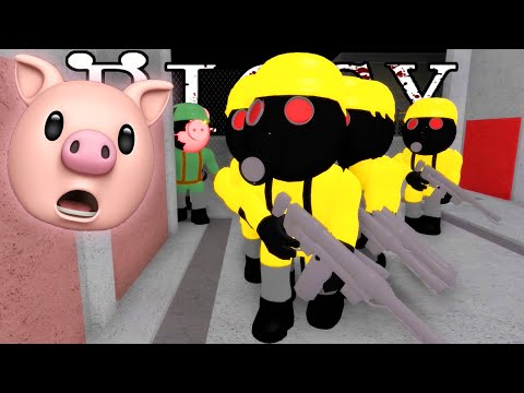 1 VS 10 BOTS SOLO ON ROBLOX PIGGY CHAPTER 11.. [Outpost]