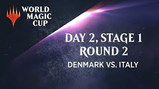 2018 World Magic Cup Stage 1, Round 2 (Unified Standard): Denmark vs. Italy