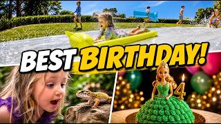 4th Birthday! We Took Our Daughter to See Zebras for Her Birthday!