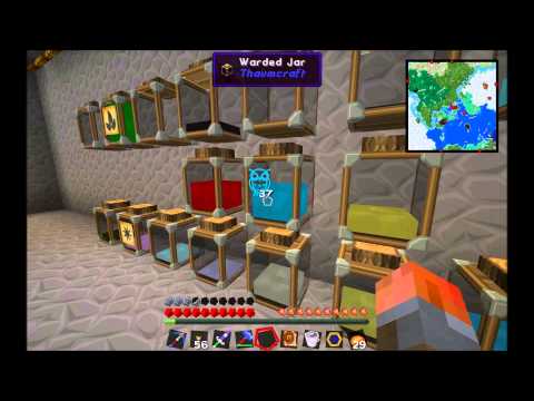 Let's Play Modded Minecraft S01E20 Automated Wood and Mana Beans