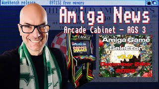 Amiga Game Selector v3, Amiga Arcade Cabinet, Mini Monitor, HOT New Games & More Amiga News!