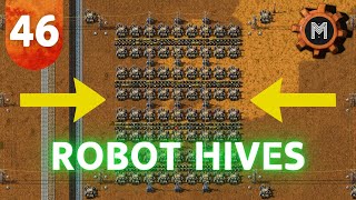 Fixing Robot Travel and Storage | 46 | Factorio Space Age