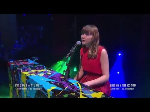 Beautiful cover - Paula Jivén Talang 2018 - Sign of the times Harry Styles! (TV4)