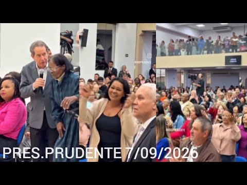 O Melhor do Missionário R. R. Soares em Presidente Prudente! 7 de setembro 🎥