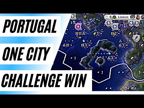 I Got A 400 Production Capital And DESTROYED Deity In This Portugal One City Challenge