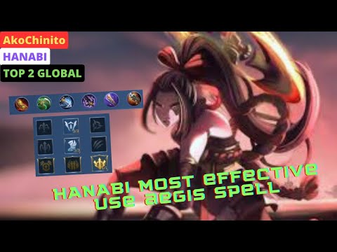 META HANABI AEGIS [Gameplay] by AkoChinito - Mobile Legends: Bang Bang #mlbb