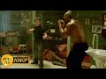 Jet Li Fights A Huge Jock But A Man With A Machine Gun Gets In Their Way Kiss Of The Dragon