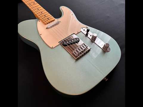 Immagine Fender MIM Standard Telecaster 2001 - Blue Agave Fender hardshell case included ★Playthrough video available★ - 25