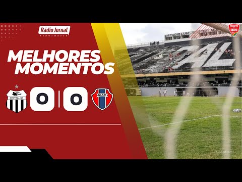 Central 0x0 Maranhão - MELHORES MOMENTOS - Série D - 24.08.25