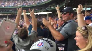 2016 Cubs Clinch Divison! Miguel Montero Walk Off Homerun/Celebration (9/16/2016)