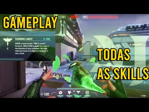 VAZOU A GAMEPLAY DA NOVA AGENTE TODAS AS SKILLS/HABILIDADES SKYE - VALORANT
