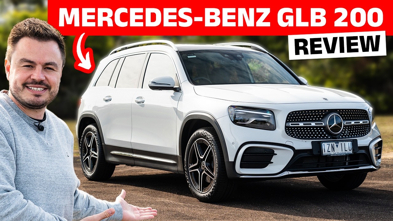 2025 Mercedes-Benz GLB (inc. 0-100 & braking) review: The cheapest 7 seat Benz family SUV