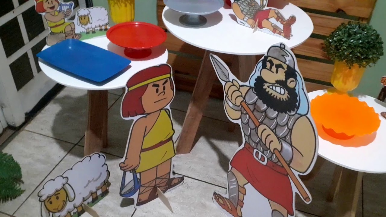 PRÉ MONTAGEM TEMA DAVI E GOLIAS