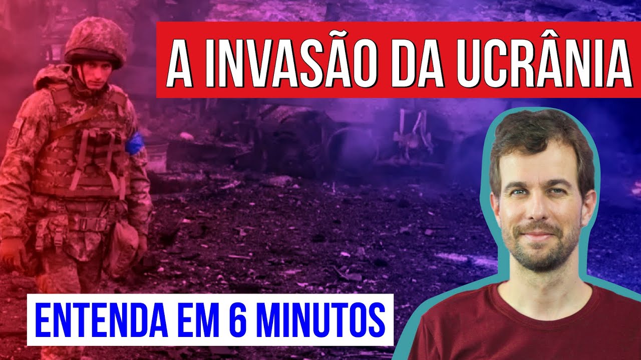 A GUERRA RÚSSIA X UCRÂNIA EM 6 MINUTOS | Atualidades e  temas de redação para o Enem