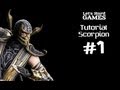 Mortal Kombat 9: Komplete Edition #1 Обучение Scorpion ...