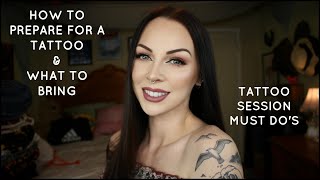 How To Prepare Before, During, And After A Tattoo!