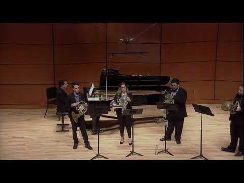 James Naigus - Sanguine Fall for horn quartet and piano