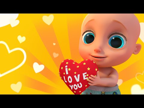 💖Meu Coração Faz Tink Tink | Rimas Infantis Pré-Escolares Para Crianças | LooLoo Kids Português