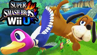 Super Smash Bros 4 Wii U Gameplay Duck Hunt - Dog Fights For Glory Online Walkthrough Nintendo HD