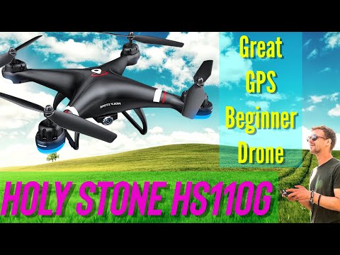 Holy Stone HS110G GPS Drone, Review and Instructions, Great Beginner Drone! #hs110g #bestdrone #110d