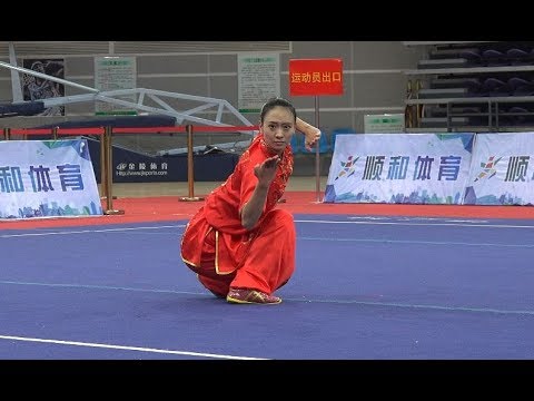 Women's Changquan  女子长拳 第1名 山西队 姚  洋 9.67分 shan xi yao yang