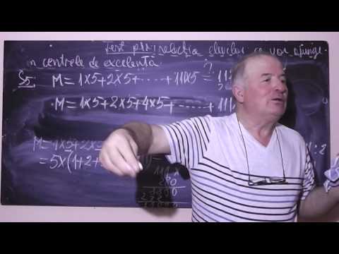 4/4 Lectia 777 - Rezolvam cu George subiecte din test pt. admiterea in centrele de excelenta Clasa 4