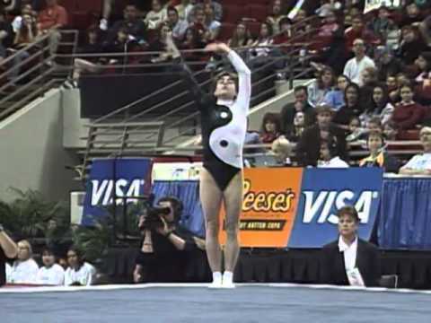 Oksana Chusovitina - Floor Exercise - 2002 Visa American Cup