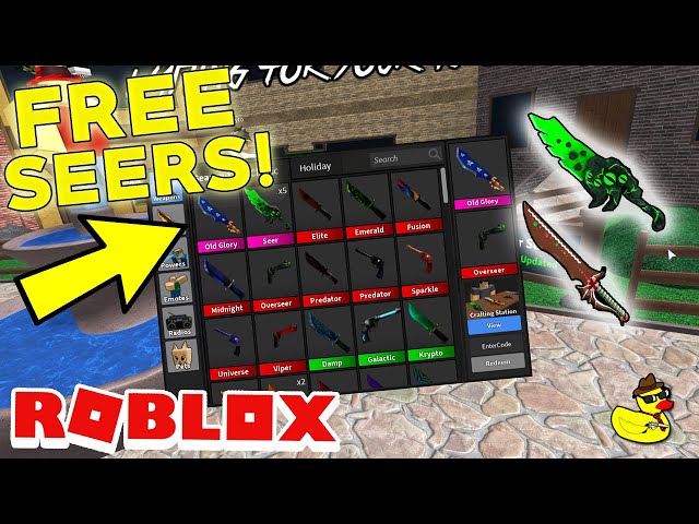 How To Get Free Knives In Mm2 - how to make a knife in roblox 2020