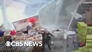 No injuries after roof collapses at New Jersey BJ's Wholesale Club due to heavy rain, flash flooding