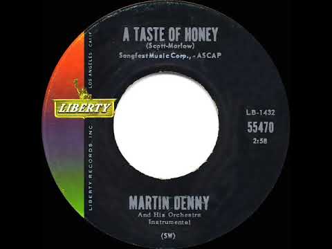 1962 HITS ARCHIVE: A Taste Of Honey - Martin Denny