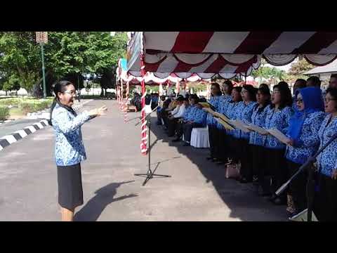 Garuda pancasila paduan suara pgri kabupaten kapuas