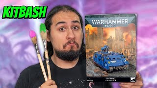 Building a Warhammer 40k Rhino for My Nemesis!!!