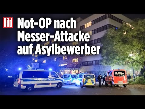 Messerstecherei im Flüchtlingsheim: Bluttat in Security-Büro | Berlin