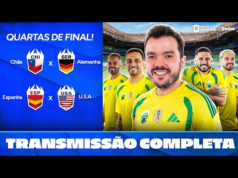 QUARTAS DE FINAL -  | KINGS WORLD CUP NATIONS -  !socio - Siga @Gaules