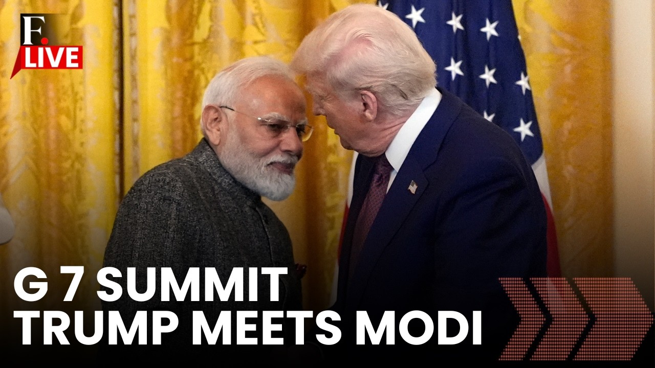G7 Summit LIVE: Trump Meets PM Modi | PM Modi Meeting in Focus