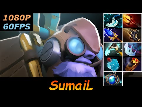 Dota 2 SumaiL Tinker Pro Top MMR 36/8/12 Ranked Full Gameplay
