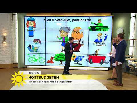 Marcus Oscarsson om budgeten: "Pensionärerna de stora vinnarna" - Nyhetsmorgon (TV4)