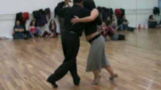Dancing Tango El Adios - Oscar Mandagaran & Georgina Vargas