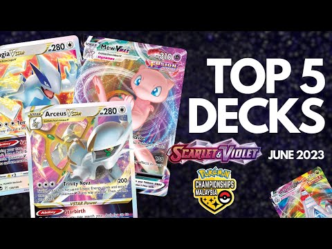 Top 5 Decks in Pokemon TCG (Malaysia Nationals 2023 Edition)
