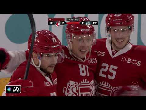 Lausanne HC - EV Zoug 5-4 OT1 (0-1; 4-1; 0-2)