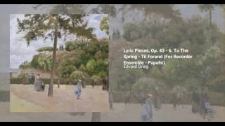 Grieg Lyric Pieces - Book 3 , Op. 43 - Download free sheet music