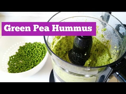 Green Pea Hummus | Tahini Free
