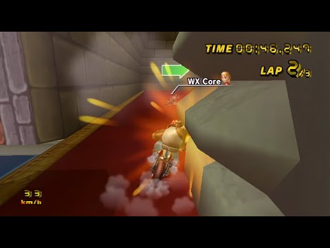 【MKW Former ER】N64 Bowser's Castle Glitch - 2:18.061
