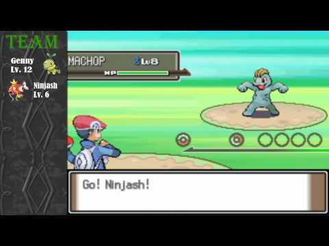 Let's Play: Pokemon Platinum Walkthrough Part 3 - Ninjash Returns!